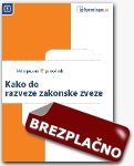 Brezplačni priročnik: Kako do razveze zakonske zveze