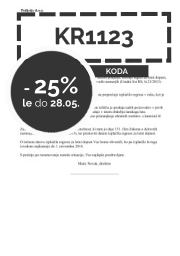 Obvestilo o neizplačilu regresa, zaradi likvidnostnih težav delodajalca