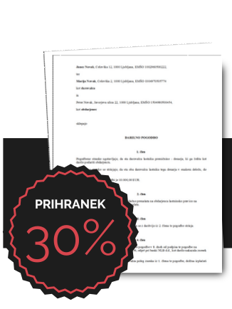 Preverite na katere pogodbe lahko izkoristite popust