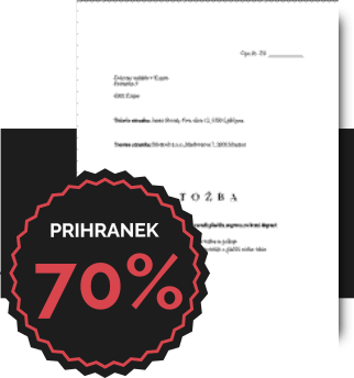 Odprite e-obrazec za pripravo tožbe